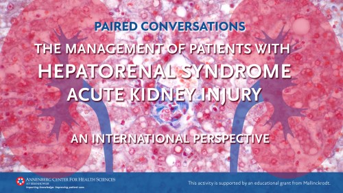 Paired Conversations: The Management of Patients With Hepatorenal Syndrome-Acute Kidney Injury: An International Perspective